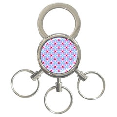 Cute Pretty Elegant Pattern 3-ring Key Chains