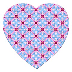 Cute Pretty Elegant Pattern Jigsaw Puzzle (heart)