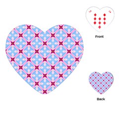 Cute Pretty Elegant Pattern Playing Cards (heart) 