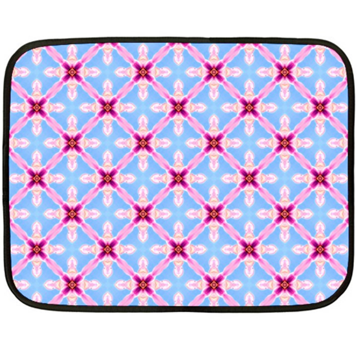 Cute Pretty Elegant Pattern Double Sided Fleece Blanket (Mini) 