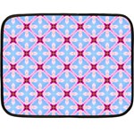 Cute Pretty Elegant Pattern Double Sided Fleece Blanket (Mini)  35 x27  Blanket Back