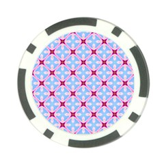 Cute Pretty Elegant Pattern Poker Chip Card Guards (10 Pack) 