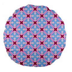 Cute Pretty Elegant Pattern Large 18  Premium Round Cushions