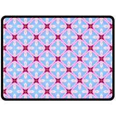 Cute Pretty Elegant Pattern Double Sided Fleece Blanket (large) 