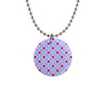 Cute Pretty Elegant Pattern Button Necklaces Front