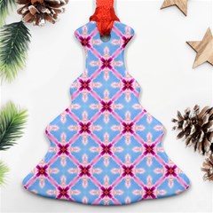 Cute Pretty Elegant Pattern Christmas Tree Ornament (2 Sides)