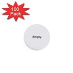 Skull 1  Mini Buttons (100 pack)  Front