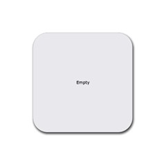 Urban Background Rubber Coaster (square) 