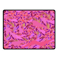 Bright Pink Confetti Storm Fleece Blanket (small) by KirstenStar