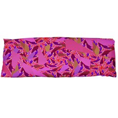 Bright Pink Confetti Storm Body Pillow Cases (dakimakura)  by KirstenStar