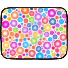 Candy Color s Circles Fleece Blanket (mini)