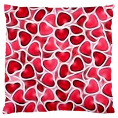 Candy Hearts Large Cushion Cases (two Sides) 