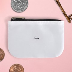 Black And White Zigzag Mini Coin Purses