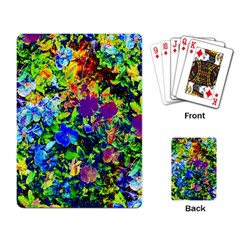 The Neon Garden Playing Card