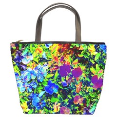 The Neon Garden Bucket Bags by rokinronda