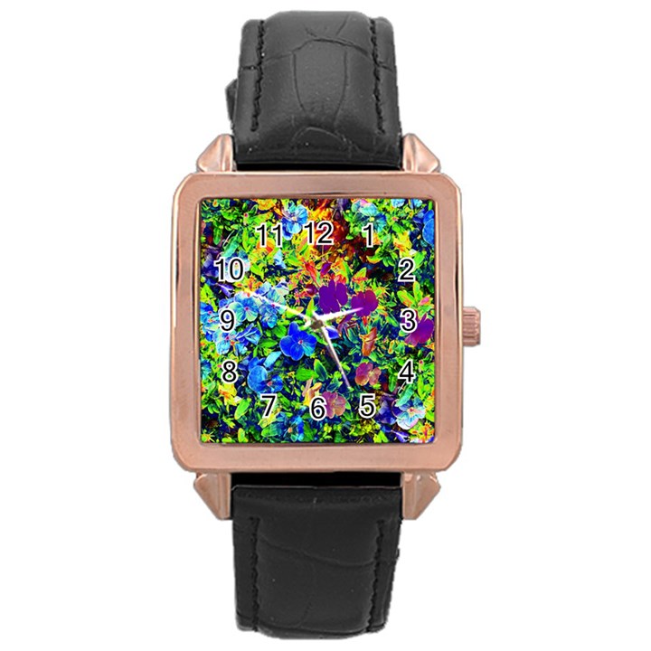 The Neon Garden Rose Gold Watches