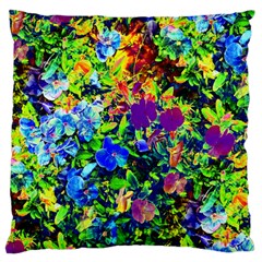 The Neon Garden Large Flano Cushion Cases (two Sides) 