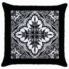 Doodlecross By Kirstenstar D70i5s5 Throw Pillow Cases (black)