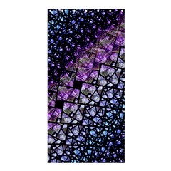 Dusk Blue And Purple Fractal Shower Curtain 36  X 72  (stall) by KirstenStar