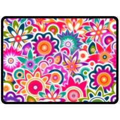 Eden s Garden Fleece Blanket (large) 