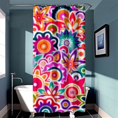 Eden s Garden Shower Curtain 36  X 72  (stall) 