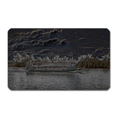 Boat Cruise Magnet (rectangular)