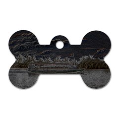 Boat Cruise Dog Tag Bone (one Side)