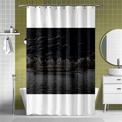 Boat Cruise Shower Curtain 48  X 72  (small) 