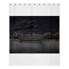 Boat Cruise Shower Curtain 60  X 72  (medium) 