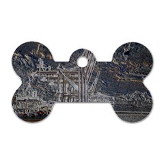 Industry V Dog Tag Bone (two Sides)