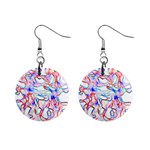 Soul Colour Light Mini Button Earrings Front