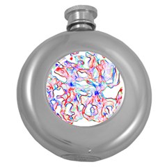 Soul Colour Light Round Hip Flask (5 Oz) by InsanityExpressed