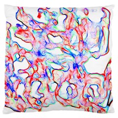 Soul Colour Light Large Flano Cushion Cases (one Side)  by InsanityExpressed