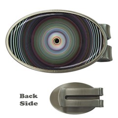 Colour Twirl Money Clips (oval) 