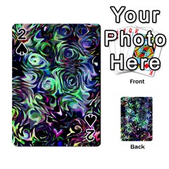 Colour Play Flowers Playing Cards 54 Designs  by InsanityExpressed