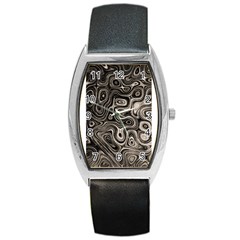 Tile Reflections Alien Skin Dark Barrel Metal Watches by InsanityExpressed