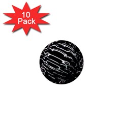 Alien Ball 1  Mini Buttons (10 Pack) 