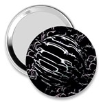 Alien Ball 3  Handbag Mirrors Front