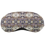 Oriental Geometric Floral Print Sleeping Masks Front