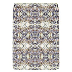 Oriental Geometric Floral Print Flap Covers (s)  by dflcprints