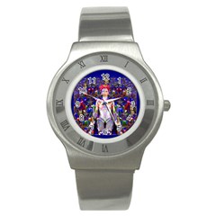 Robot Butterfly Stainless Steel Watches