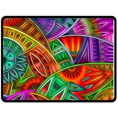 Happy Tribe Fleece Blanket (large) 