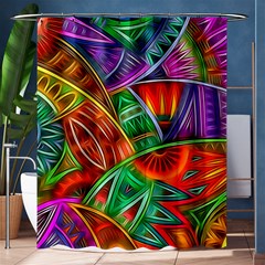 Happy Tribe Shower Curtain 60  X 72  (medium) 