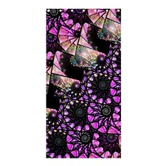 Hippy Fractal Spiral Stacks Shower Curtain 36  X 72  (stall)  by KirstenStar