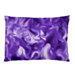 Lavender Smoke Swirls Pillow Case (Two Sides) Front