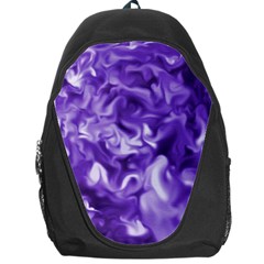 Lavender Smoke Swirls Backpack Bag by KirstenStar