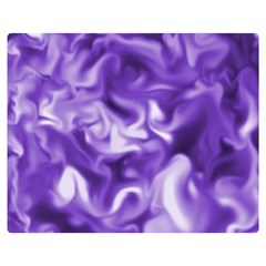 Lavender Smoke Swirls Double Sided Flano Blanket (medium)