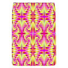 Pink And Yellow Rave Pattern Flap Covers (s) 