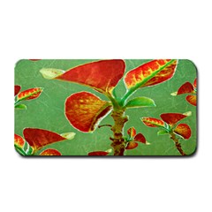 Tropical Floral Print Medium Bar Mats by dflcprints