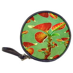 Tropical Floral Print Classic 20-cd Wallets